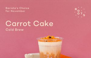 Roots brings carrot cake to cold brew