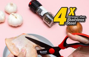 3M Introduces Scotch™ Anti-Bacterial Premium Kitchen Scissors and Scotch™ Detachable Titanium Kitchen Scissors that Prevent Cross-Contamination During Food Preparation