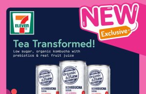 Organic & Raw Kombucha Soda now available in Singapore