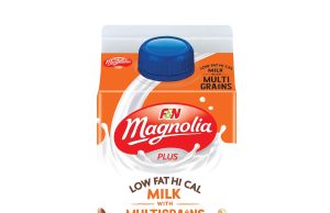 Start your power-packed day with the new MAGNOLIA PLUS Low Fat Hi Cal Milk with Multigrains