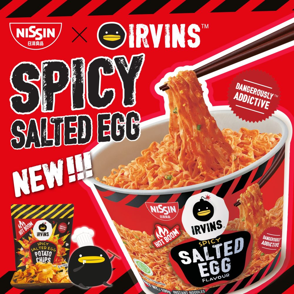 Nissin x Irvins collaboration now has a spicy version - Mini Me Insights