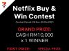 Buy & Win Netflix Gift Cards at 7-Eleven and Stand a Chance to Win RM10,000