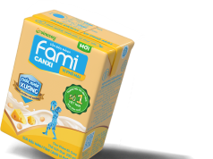 Vinasoy Fami soy milk comes in coffee and cheese flavours