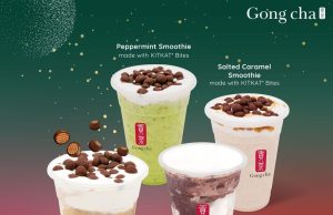 Gong Cha Malaysia celebrates joyful season with beverages featuring KITKAT bites