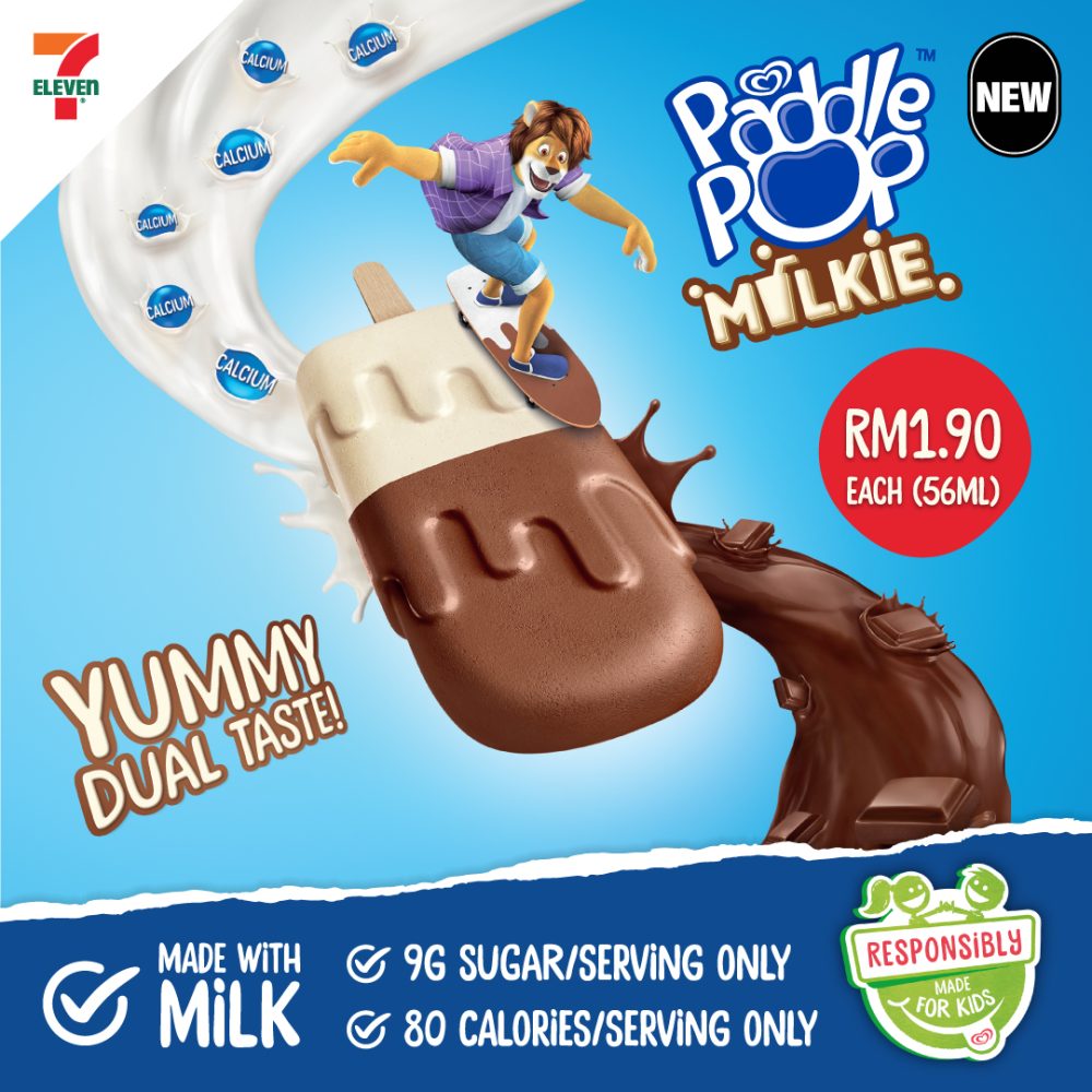 New Paddle Pop Milkie with dual taste Mini Me Insights