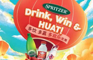 Spritzer Advocates Healthier Drinking Habits With Drink, Win & Huat Contest