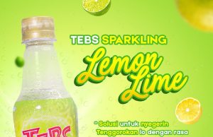 New Tebs Sparkling Lemon Lime from Sinar Sosro
