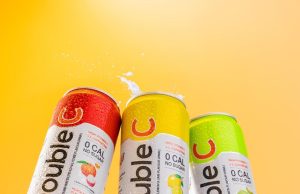 Double C vitamin C drink with L-carnitine free from sugar and calorie