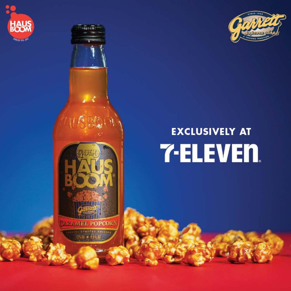 Hausboom launches Gold Caramel Popcorn flavoured carbonated drink with