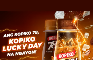 Kopiko Lucky Day RTD coffee now in the Philippines