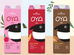 Discover the latest plant-based milk Etblisse OYA with prebiotic and flaxseed as value-added ingredients
