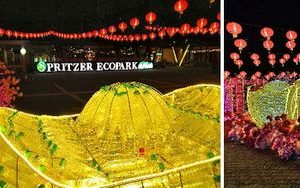 Spritzer Gives New Life to Bottles as Decorations for Chinese New Year