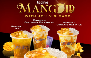 Tealive Mangold is the new prosperi-tea topped with precious toppings like green tea jelly and sago
