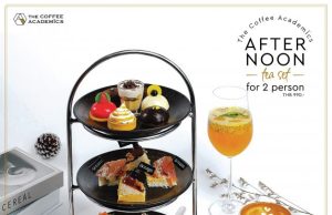 The Coffee Academics introduces an afternoon tea set with drinks and French style savory treats and desserts