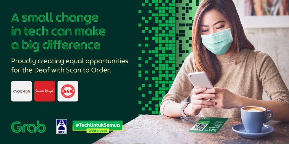 Grab Levels The Playing Field For The Deaf With ‘Scan To Order’ Mini