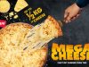 New Domino’s Mega Cheese Pizza has up to a half kilogram of 100% mozzarella cheese