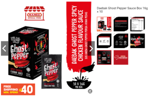 Mamee Food Service monetises Daebak Ghost Pepper Sauce