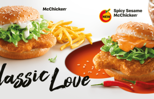 New Spicy Sesame McChicken only at McDonald’s Malaysia