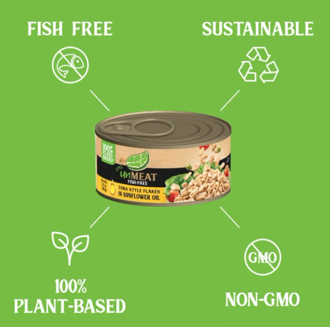 unMeat FishFree Tuna Style Flakes making debut (corrected) Mini Me