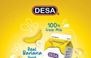 DESA Banana Milk now available in Sabah