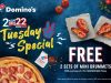 Have a Great Twos-day with Domino’s!