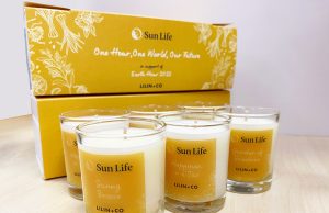 Celebrate Earth Hour In Style With Sun Life Malaysia’s Specially Curated Lilin+Co Candles