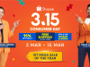 Shopee introduces 3.15 Consumer Day, the first mega sale of the year