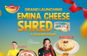 New Emina Cheese Shred that is easy to shred ideal for breads, cakes, martabak