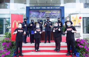 320 McDonald’s Malaysia Restaurants Celebrate Members of the Royal Malaysia Police, In Conjunction With the 215th Police Day