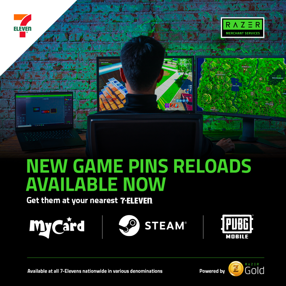 Gamers Rejoice! New Game Pins Reloads Now Available At 7-Eleven - Mini ...
