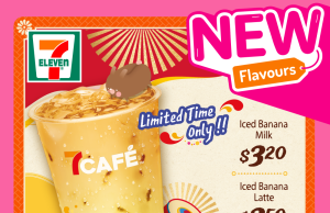 7-Eleven Singapore has banana-flavoured milk beverages