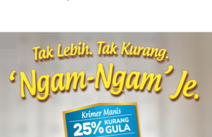 New F&N 25%Â Reduced Sugar Sweetened Creamer now in the market