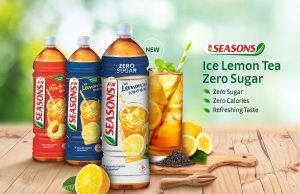 Enjoy the Refreshing Healthy Taste of F&N SEASONS Ice Lemon Tea Zero Sugar