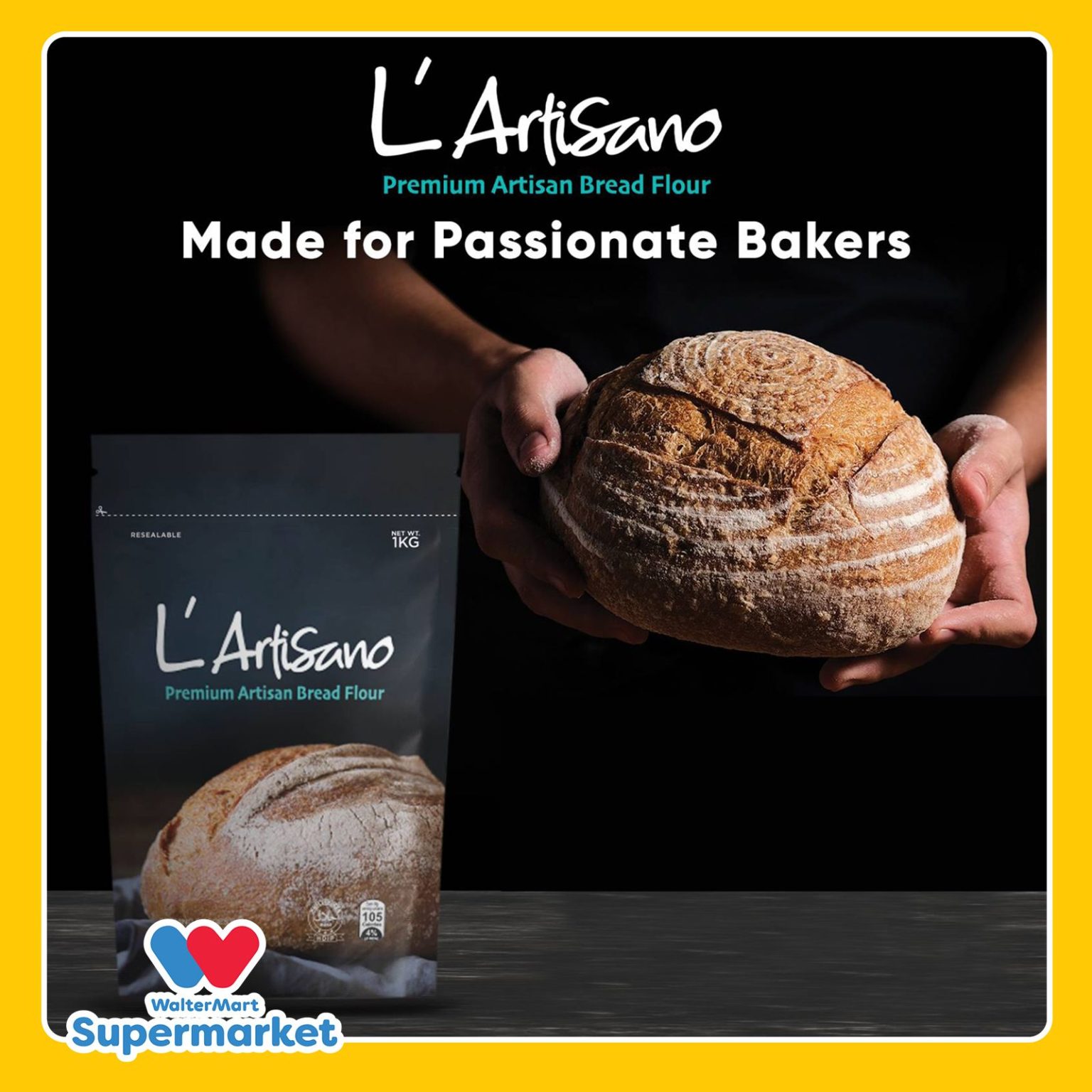 L'Artisano Premium Artisan Bread Flour is now available in select