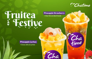 Chatime offers fruity Ramadan drinks with pineapple as the star ingredient