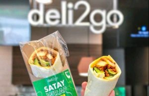 Deli2Go unveils Meat-Free Satay Wrap made with Harvest Gourmet