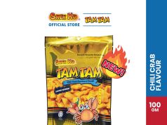 Limited edition Snek Ku TAMTAM Chili Crab Flavour for spicy lovers