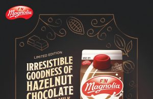 Enjoy the irresistible goodness of the limited-edition MAGNOLIA Royal Hazelnut Chocolate Low Fat Flavoured Milk