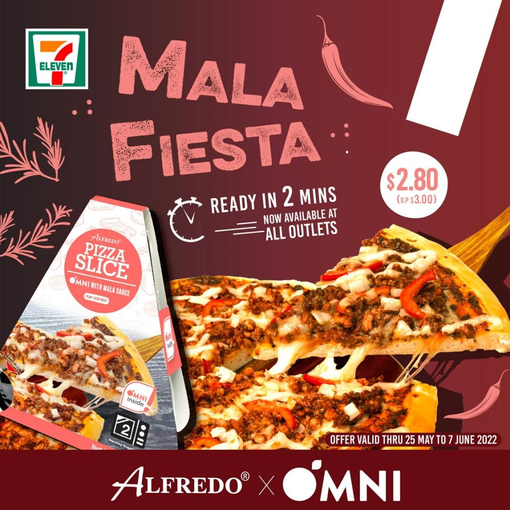 Omni x Alfredo Mala Pizza now available at 7Eleven, OmniSeafood enters