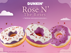 Dunkin’ Thailand offers donuts with rose petals