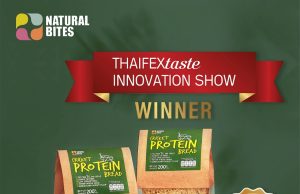 NSL Foods Natural Bites Cricket Protein Bread scores a win at Thaifex 2022