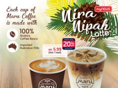 Enjoy a taste of Sarawak at myNEWS with new Maru Nipah Nira Latte