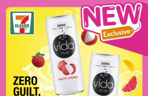 Vida Vitamin C Sparkling Drink and Vida Zero exclusively available at 7-Eleven Singapore