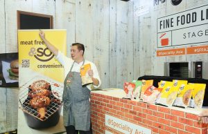 Monde Nissin Singapore has pre-launched &SO delicious meat-free products