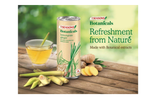 Revel In a Great Refreshing Taste from Nature The Brand New F&N SEASONS Botanicals Lemongrass Ginger