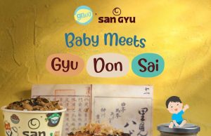 Baby food make Grouu partnering with Japanese restaurant San Gyu