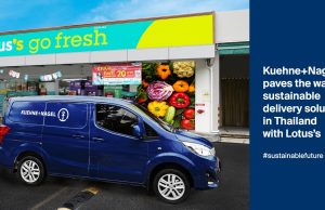 Kuehne+Nagel paves the way for sustainable delivery solutions in Thailand with Lotus’s