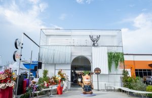 THE ALLEY HOLDS A STREET STYLE FASHION SHOW FOR THEIR DRIVE-THRU OUTLET GRAND OPENING SPECIAL