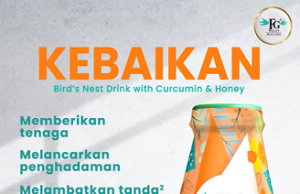 FG Walet adds curcumin into bird’s nest drink