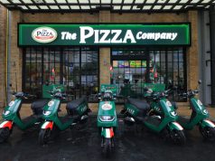 The Pizza Company 1112 turns to green delivery